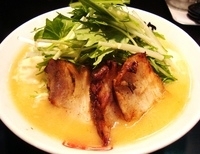 「三多らーめん+切落し焼豚 【750円+100円】」@麺や三笑 つばさの写真