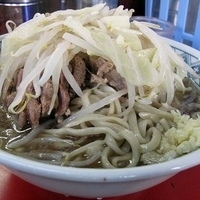 「小ラーメン豚入り￥600」@ラーメン二郎 目黒店の写真