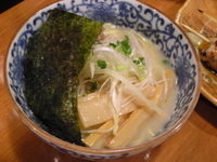 「鳥屋のラーメン400円」@てしごとや ふくの鳥 芝大門店の写真