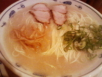 「白らーめん（こってり・バリかた）」@らーめん英 下高井戸店の写真