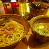 「味たまつけめん大盛」@麺屋 えん寺の写真