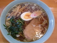 「ラーメン 600円」@手打ちラーメン ふくべの写真