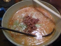 「豆乳入りヘルシータンメン」@龍の子 所沢店の写真