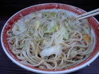 「小汁なし」@ラーメン二郎 横浜関内店の写真