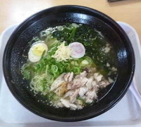 「和風鯛塩ラーメン（680円）」@淡路島南PA（上り）フードコートの写真