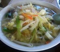 「タンメン700円+ライス150円=850円」@中華 ヤマトの写真