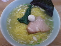 「らーめん 大盛（麺硬め） 750円」@らーめん・餃子 あらい 本店の写真