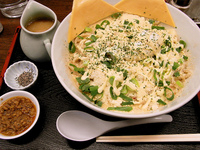 「マヨチーズあえそば（極太麺）（700円）」@丸直の写真