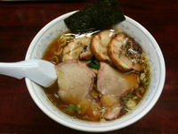 「支那そば+チャーシュー」@白河中華そばの写真