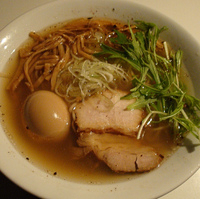 「味玉そば（塩） 850円」@SOBAHOUSE金色不如帰の写真