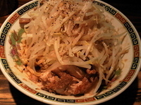 「偽郎油そば」@ポークヌードル内藤の写真