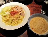 「辛味噌坦々つけ麺」@うぜんの写真