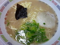 「ラーメン （かためん） 380円」@丸星中華そばセンターの写真