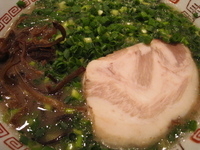 「ねぎラーメン（替玉3・ごはん1）」@博多長浜らーめん いっきの写真