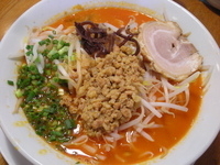 「辛まる750円」@博多まるきんラーメン 金町店の写真