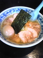 「煮玉子チャーシューめん 830円」@響屋の写真