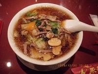 「上海牛肉湯麺」@永華楼の写真