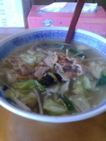 「タンメン」@らーめん屋 おぎのの写真