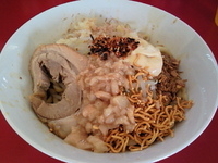 「特製まぜそば」@ジャンクガレッジ 東大宮店の写真