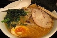 「美空麺+ほうれん草」@麺屋 はしばの写真