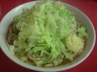 「小ラーメン（麺カタ）」@ラーメン二郎 桜台駅前店の写真