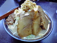 「馬鹿豚魂麺（中盛り）」@馬鹿豚にし田の写真