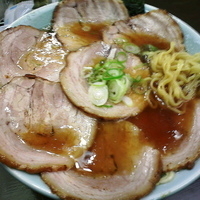 「あぶり焼きチャーシュウメン（太麺・麺硬め）¥1,050 【限定1」@ゼンジー南京の写真