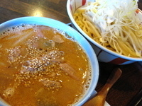 「≪期間限定≫ ちょっとお高い粉でつくったつけめん（谷川味）￥78」@ラーメン厨房 ぽれぽれの写真