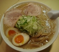 「みそ味玉ラーメン、ごっつライス」@超ごってり麺 ごっつの写真