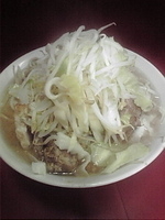 「小ぶた 750円」@ラーメン二郎 ひばりヶ丘駅前店の写真