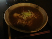 「中華そば（中）770円+煮玉子（クーポン）」@もちもちの木 新宿店の写真