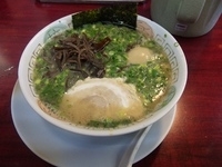 「味たま、ねぎラーメン+替え玉（替え玉無料券）」@博多長浜らーめん 楓神の写真