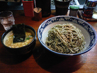 「特製味噌つけそば」@麺工房 隠國 愛川本店の写真