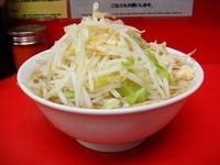 「小ラーメン 全マシ ニンニクだけ少し」@ラーメン二郎 千住大橋駅前店の写真