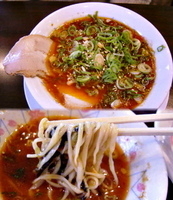 「辛味つけそば 780円」@のりや食堂の写真