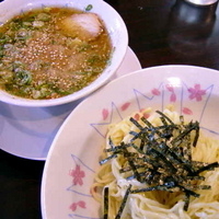 「つけそば 730円」@のりや食堂の写真