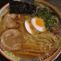 「昔ラーメン」@大砲ラーメン 本店の写真