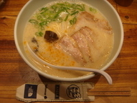 「白丸元味肉入り（バリカタ）」@博多一風堂 五反田店の写真