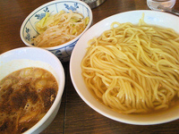 「野菜つけめん（あつもり）（クーポン使用で大盛）910円」@TETSU 品川店の写真