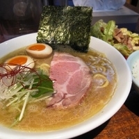 「アゴ塩セット 860円」@武蔵家 立川店の写真