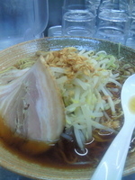 「覆麺 大盛（成行き）」@覆麺 智の写真