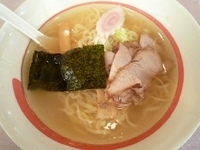 「塩ラーメン（相当カタメンで）（409円）」@幸楽苑 若柴店の写真