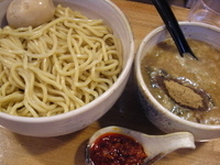 「つけめん中盛+クーポン味付け玉子780円」@めん業一筋 善龍の写真