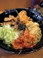 「浜辛そば大盛」@油そば専門店 浜そば 本店の写真