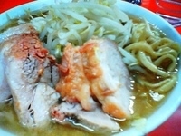 「豚入りラーメン（￥750）」@ラーメン二郎 松戸駅前店の写真