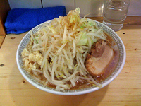 「ラーメン小 野菜にんにく」@らーめん 影武者 外伝の写真