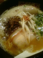 「味玉こく麺」@龍の家 新宿小滝橋通り店の写真