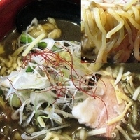 「ブラックカリー麺」@黒味噌らーめん 初代けいすけ 品川店の写真