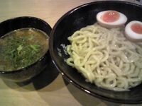「にぼにぼつけ麺（あつもり+味玉）」@麺匠 克味の写真