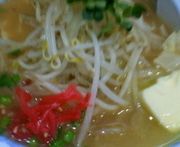 「味噌バターら～めん￥700」@手打ちらーめん 栄楽の写真